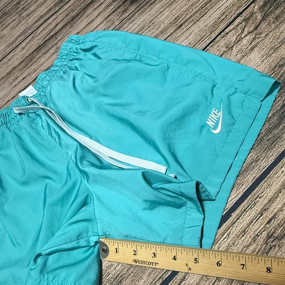Nike Woven Shorts Mens Large Teal Blue Sportswear Mesh Lined AR2382-392 Athletic